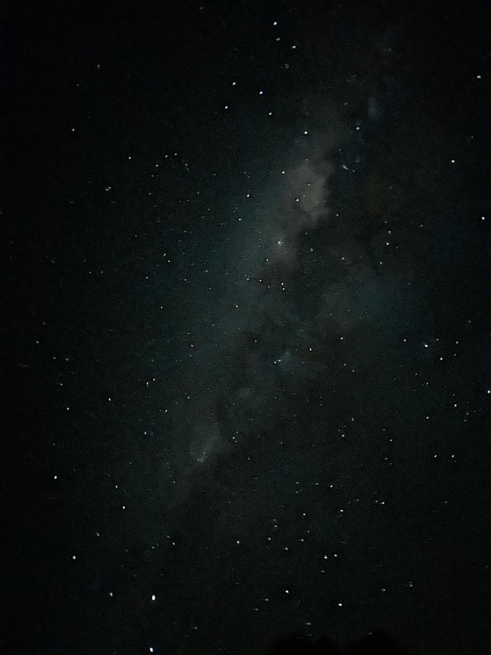 Stjernehimmel med Melkeveien over Sør-Afrika